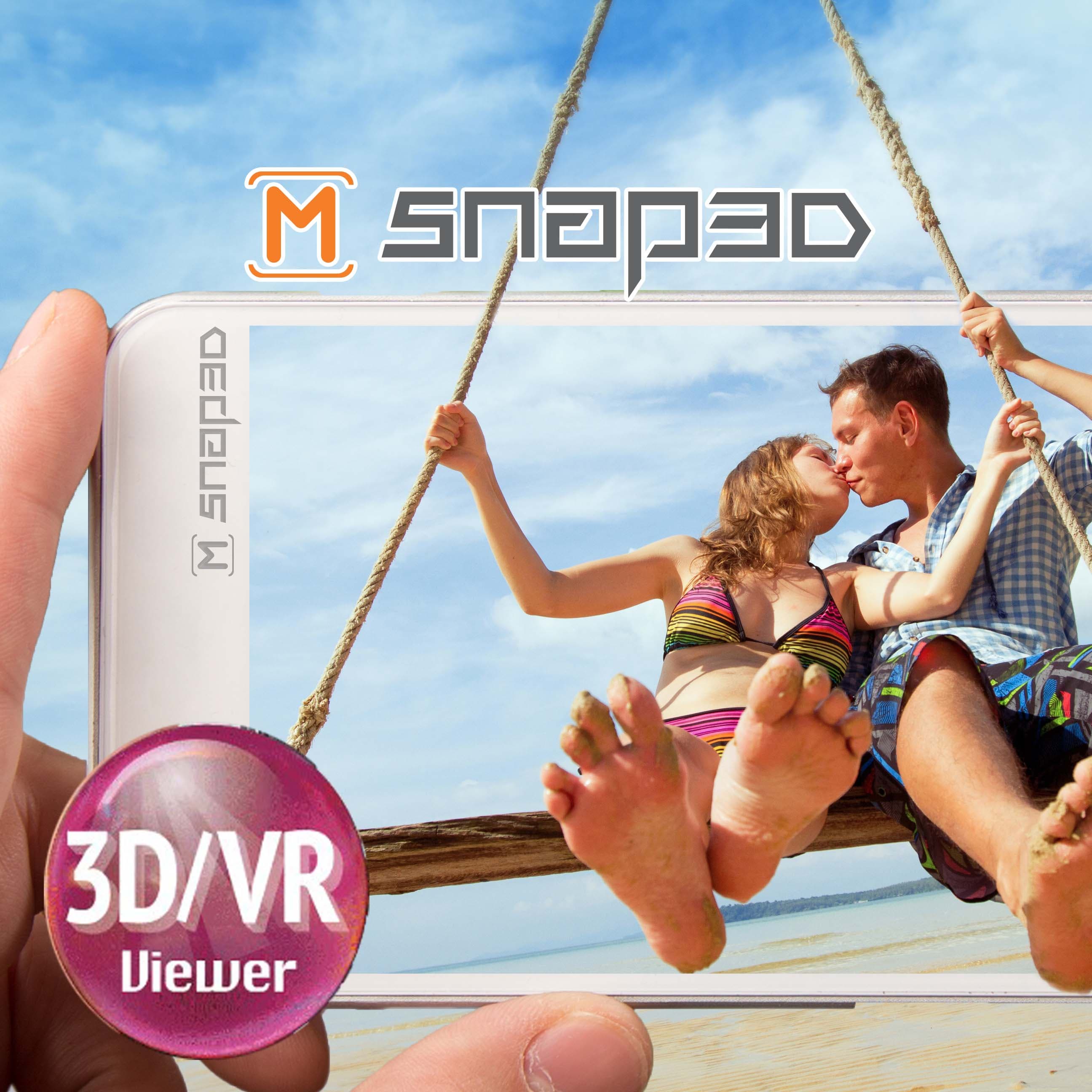 _Snap3D_ Smartphone case cover_ 3D Viewer_ without HMD